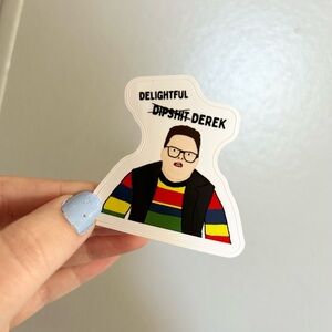 Derek Stranger Things Sticker